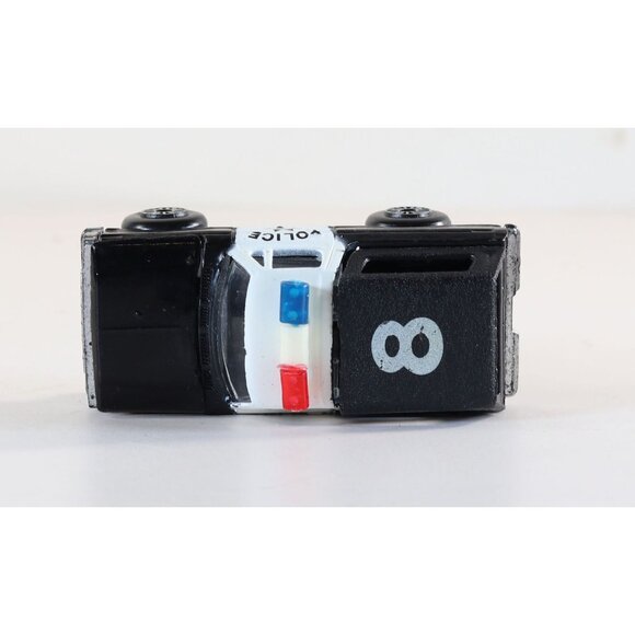 Zylmex Zee Toys Pacesetters P369 Ford Bronco 4x4 Police SUV Black & White 1970 - Picture 6 of 7